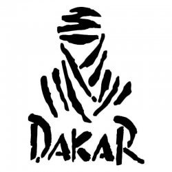 Вінілова наклейка для автомобіля Dakar (Дакар)