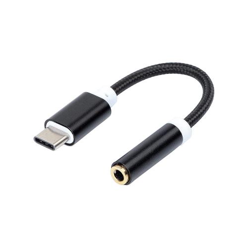  USB Type C на 3.5 мм для наушников, гарнитуры -  .