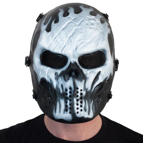 Защитная тактическая маска с черепом