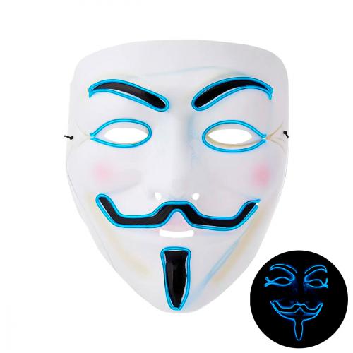 Светящаяся маска анонимус
