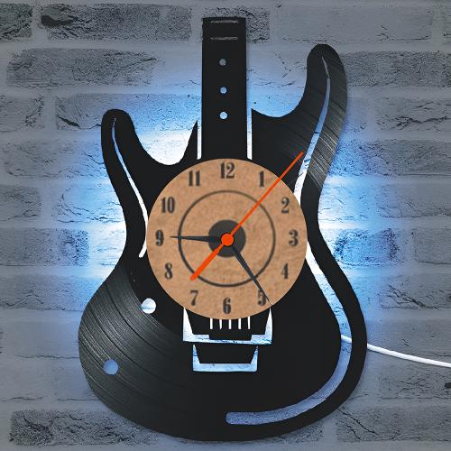 Настінний годинник гітара