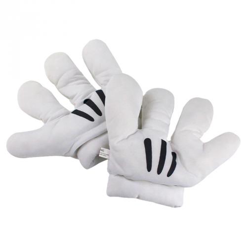 Плюшеві рукавички Міккі Мауса для дорослих - фото 2