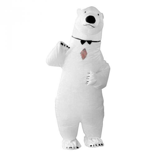 Надувний костюм ведмедя