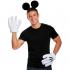 Плюшеві рукавички Міккі Мауса для дорослих - фото 1