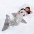 Детский спальный мешок для дома в виде акулы - фото 2
