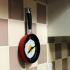 Настінний годинник для кухні у вигляді сковорідки з яєчнею