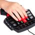 Ігрова клавіатура для однієї руки Delux T9 Colorful