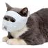 Маска для кошек для защиты от укусов с вырезом для глаз