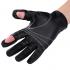 Теплі рукавички для риболовлі з пальцями