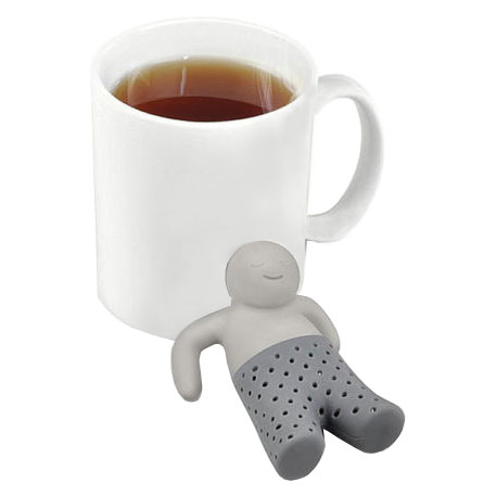 Силиконовый заварник для чая человечек (ситечко для чая) - фото 1