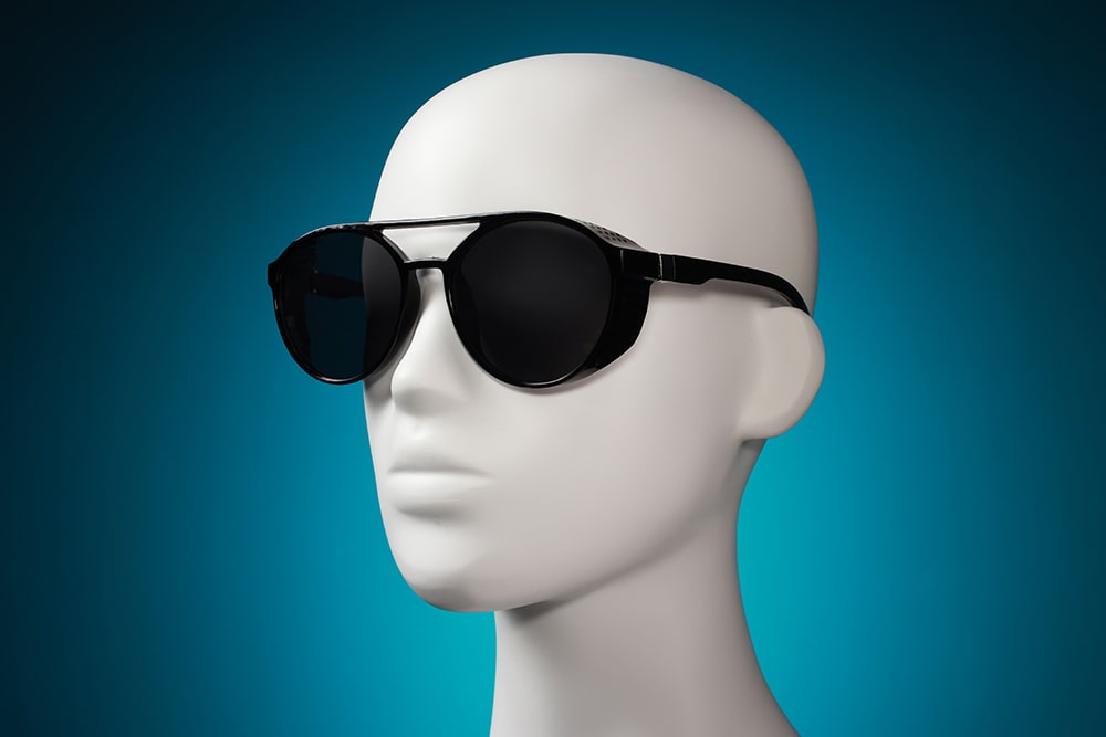 чоловічі сонцезахисні окуляри з бічними шторками