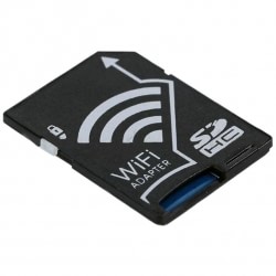 SD карта памяти с wifi для фотоаппарата и видеокамеры