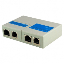 Lan тестер витой пары - Network ethernet tester RJ45, RJ11, RJ12