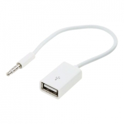 Кабель AUX USB для подключения флешки к автомагнитоле