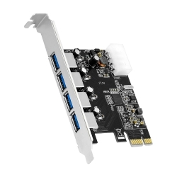Плата расширения на 4 USB  порта — контроллер USB 3.0 PCI Express