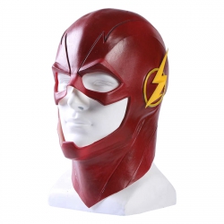 Латексная маска Флэш (Flash) Человек молния