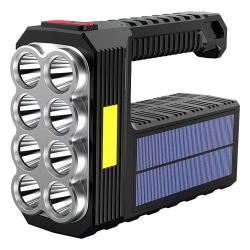 Ручний акумуляторний ліхтар із сонячною батареєю