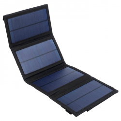 Походная портативная солнечная панель для зарядки гаджетов 20 Вт