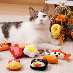 Игрушки для кота в виде суши