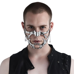 Металлическая маска для лица