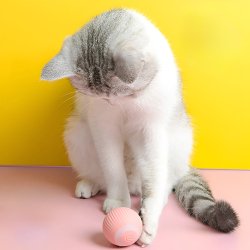 Умный мячик для кота с хаотическим движением