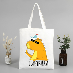 Тканинна сумка для покупок Капібара