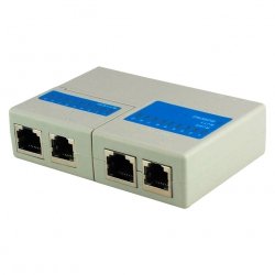 Lan тестер крученої пари - Network ethernet tester RJ45, RJ11, RJ12
