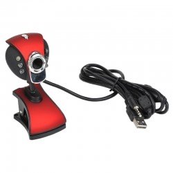USB Web камера з мікрофоном на прищіпці