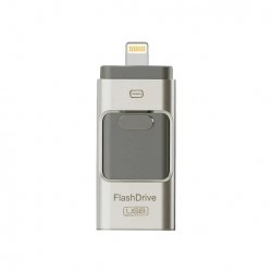 USB флеш накопичувач для iPad, iPhone - флешка lightning на 16 Гб