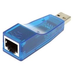 Внешняя USB сетевая карта для ноутбука (usb ethernet adapter)