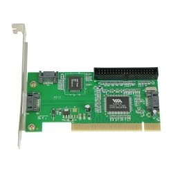 Контроллер PCI SATA IDE для компьютера (чипсет VIA 6421)