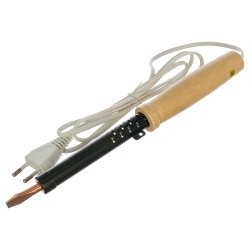 Электрический паяльник с деревянной ручкой