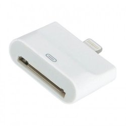 Переходник 30-pin на lightning (8 pin) для iPhone, iPad, iPod