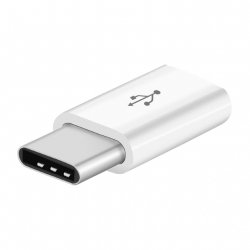 Перехідник micro USB - USB type C 3.1 (мама-тато)