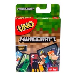 Настольные карты Уно Майнкрафт (игра UNO Minecraft)