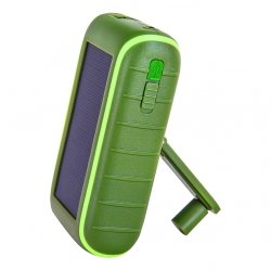 Внешний аккумулятор с ручной зарядкой для телефона 6000 mAh