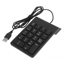Дротова цифрова клавіатура USB на 18 клавіш
