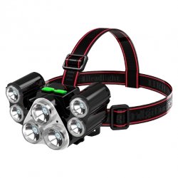 Акумуляторний налобний ліхтарик 7 LED