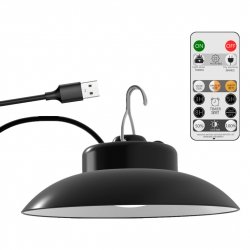 Світлодіодна лампа підвісна від USB з пультом
