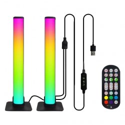 Светодиодный настольный RGB светильник с пультом ДУ
