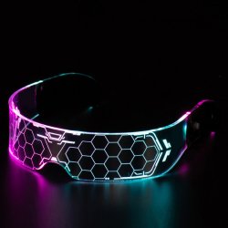 Світлодіодні окуляри LED з підсвічуванням