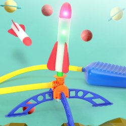 Іграшка пускова установка з ракетами