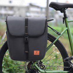 Велосипедна сумка на багажник з кріпленням