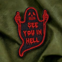 Патч Привидение (see you in hell)