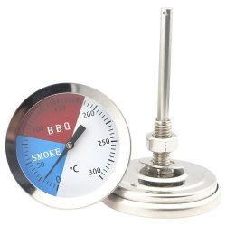 Термометр на мангал з кришкою, гриль та барбекю